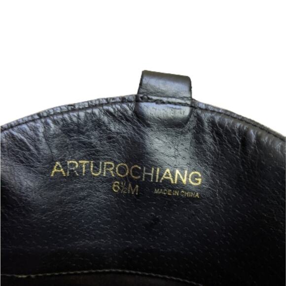 Arturo Chiang Enchante Leather Riding Boots 6.5 - Picture 13 of 14